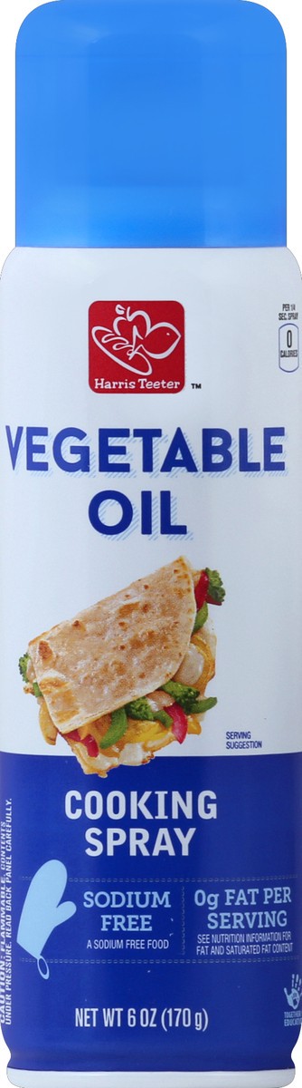 slide 2 of 2, Harris Teeter Cooking Spray - Vegetable Oil, 6 oz