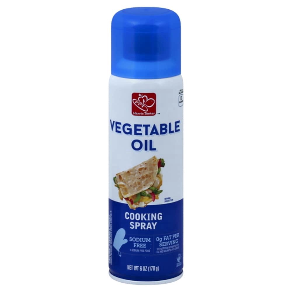 slide 1 of 2, Harris Teeter Cooking Spray - Vegetable Oil, 6 oz