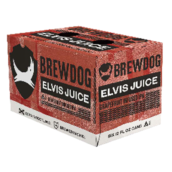 slide 1 of 1, BrewDog Elvis Juice, 6 ct; 12 fl oz