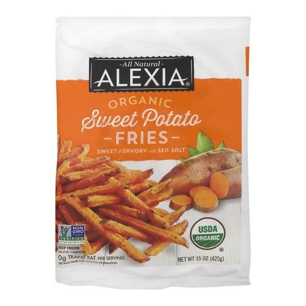 slide 1 of 1, Alexia Organic Sweet Potato Fries, 15 oz