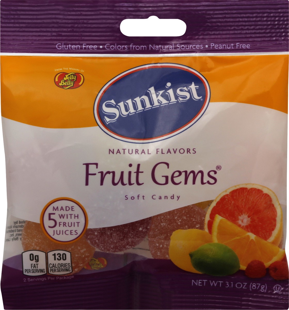 slide 2 of 9, Jelly Belly Sunkist Fruit Gems, 3.1 oz