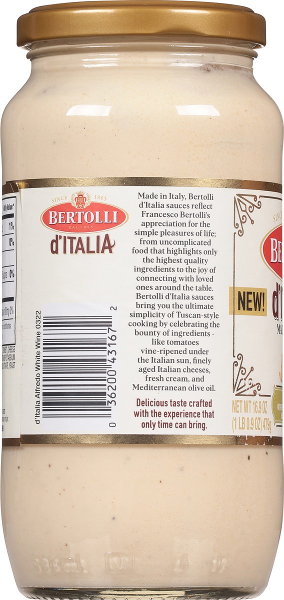 slide 4 of 9, Bertolli Alfredo Sauce 16.9 fl oz, 16.9 fl oz