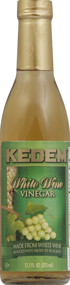slide 2 of 2, Kedem White Wine Vinegar, 12 oz