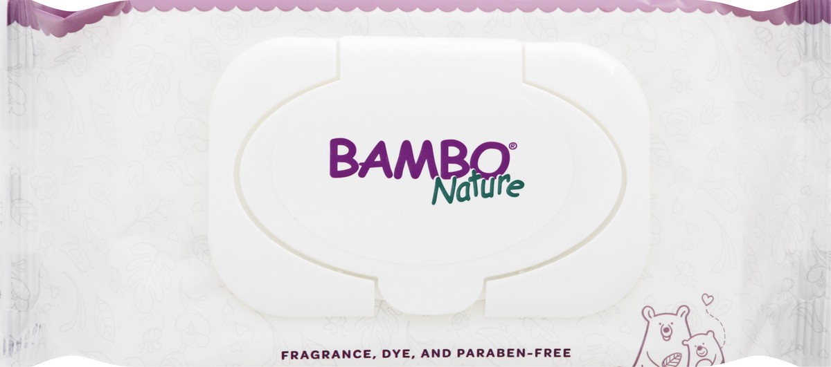 slide 6 of 7, Bamboo Nature Wipes 50 ea, 50 ct