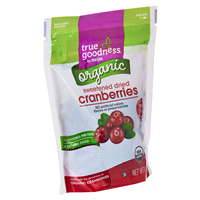 slide 21 of 29, True Goodness Organic Sweetened Dried Cranberries, 6 oz