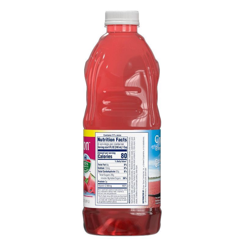 slide 2 of 6, Ocean Spray Cran-Watermelon Juice - 64 fl oz Bottle, 64 fl oz