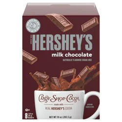 Hershey's Cocoa Mix, Milk Chocolate, 8-1.25 Oz