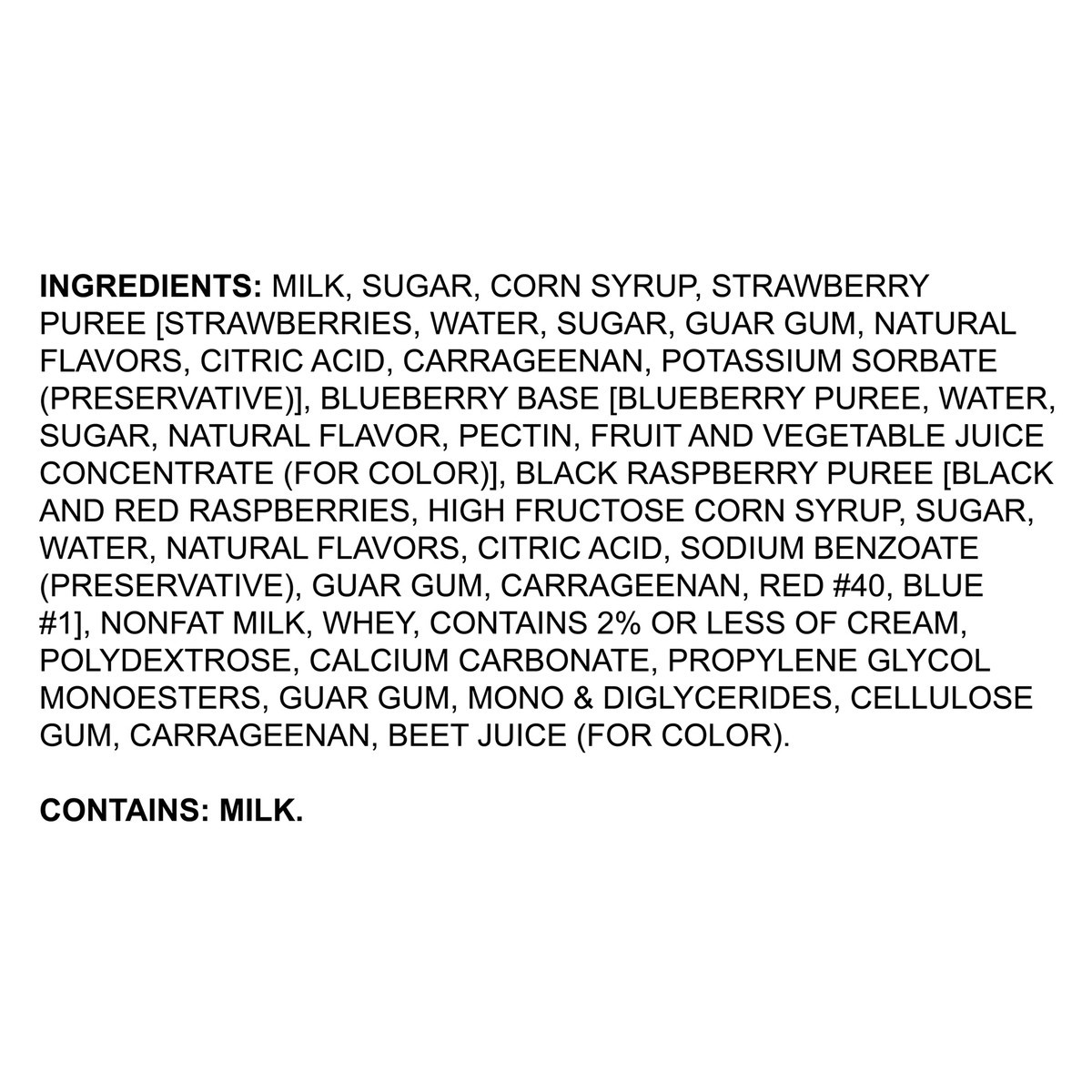 slide 3 of 5, Turkey Hill Trio'politan Triple Berry, 1.44 qt