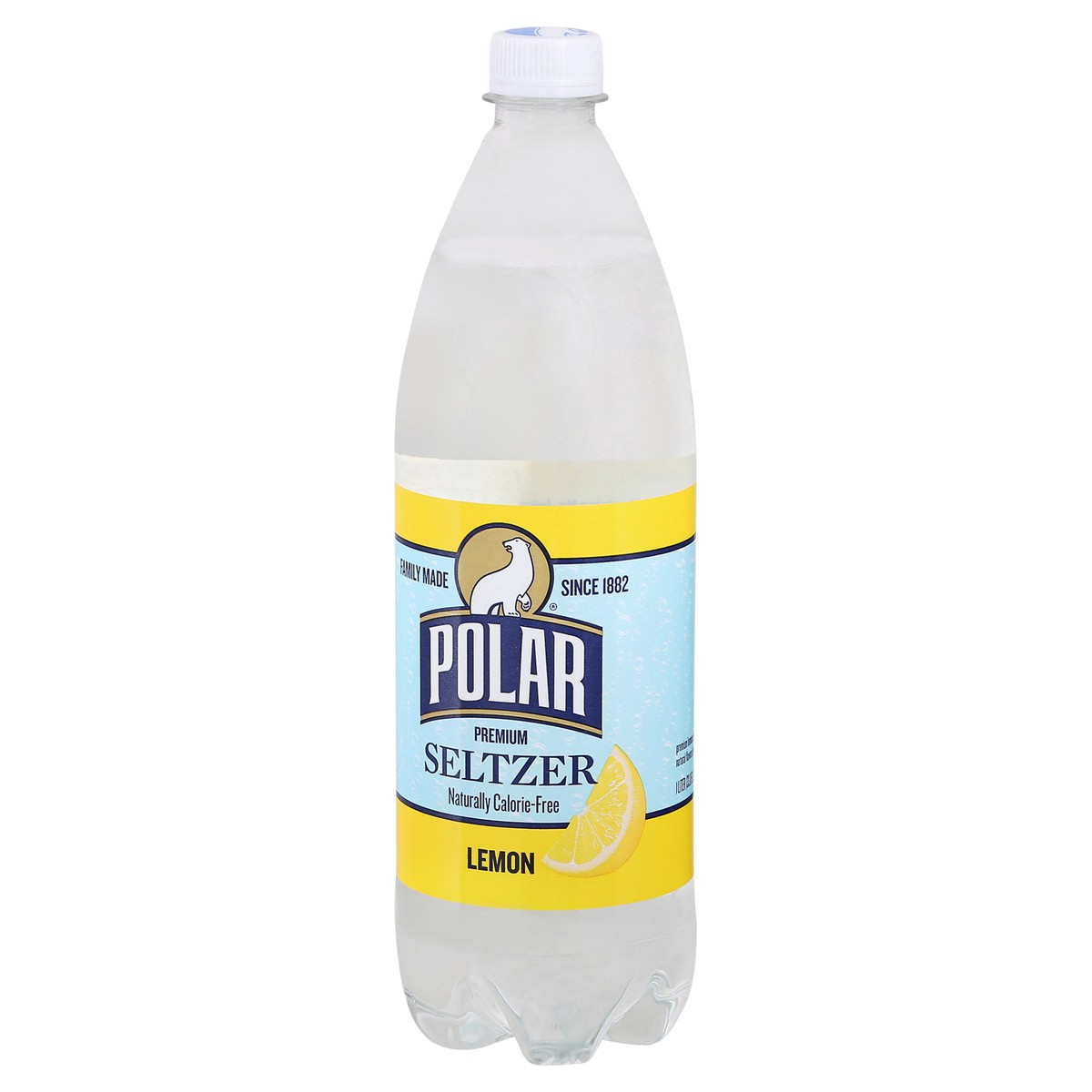 slide 9 of 9, Polar Lemon Premium Seltzer - 33.8 fl oz, 33.8 fl oz