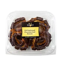 Kwl Old Fashioned Chocolate Iced Donuts