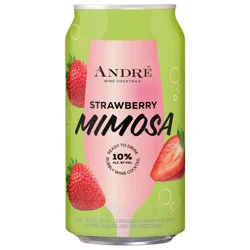 André Strawberry Mimosa Sparkling Wine Cocktail 375 ml