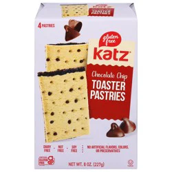 Katz Gluten Free Chocolate Chip Toaster Pastries 4 ea