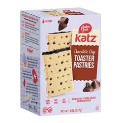 Katz Gluten Free Chocolate Chip Toaster Pastries 4 ea