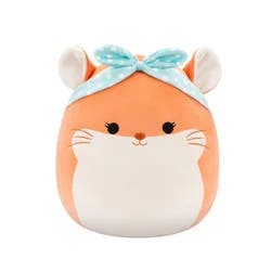 Squishmallows 12" Peach Chinchilla With Mint Headband
