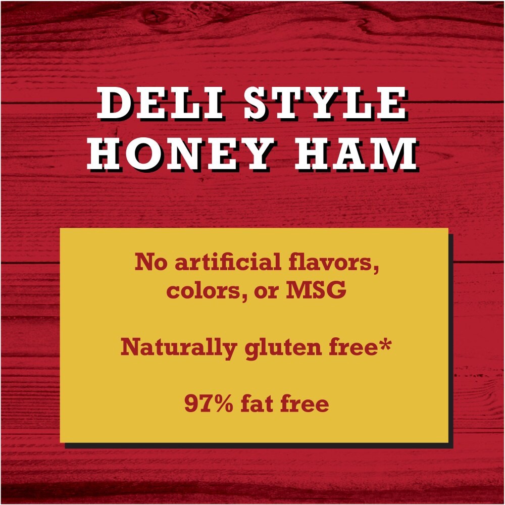 slide 2 of 4, Bar-S Deli Style Honey Ham, 2 lb