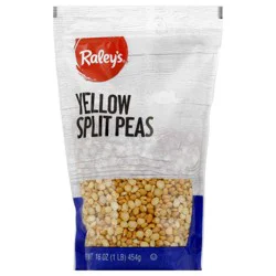 Raley's Yellow Split Peas 16 oz
