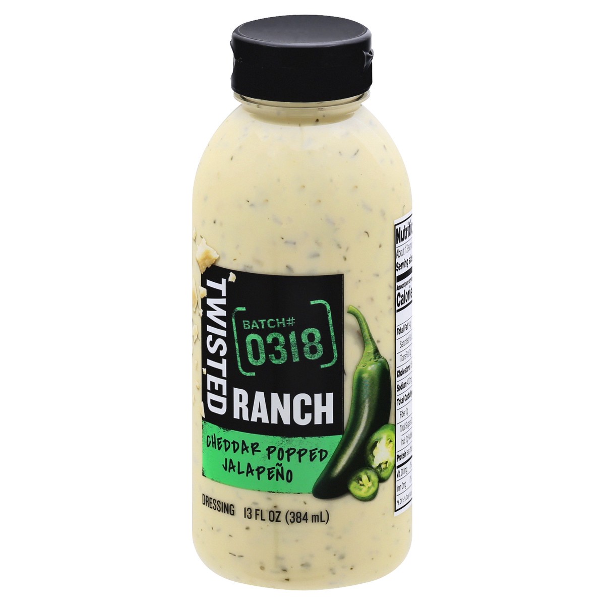 slide 4 of 10, Twisted Ranch Cheddar Popped Jalapeno Sauce & Dressing, 13 fl oz Bottle, 13 oz