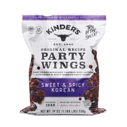 Kinder's® Sweet & Spicy Korean Chicken Wings