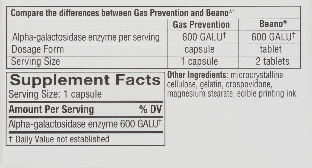 slide 4 of 9, TopCare Anti-Gas Capsules, 50 ct