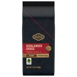 Private Selection Highlander Grogg Ground Coffee - 12 oz