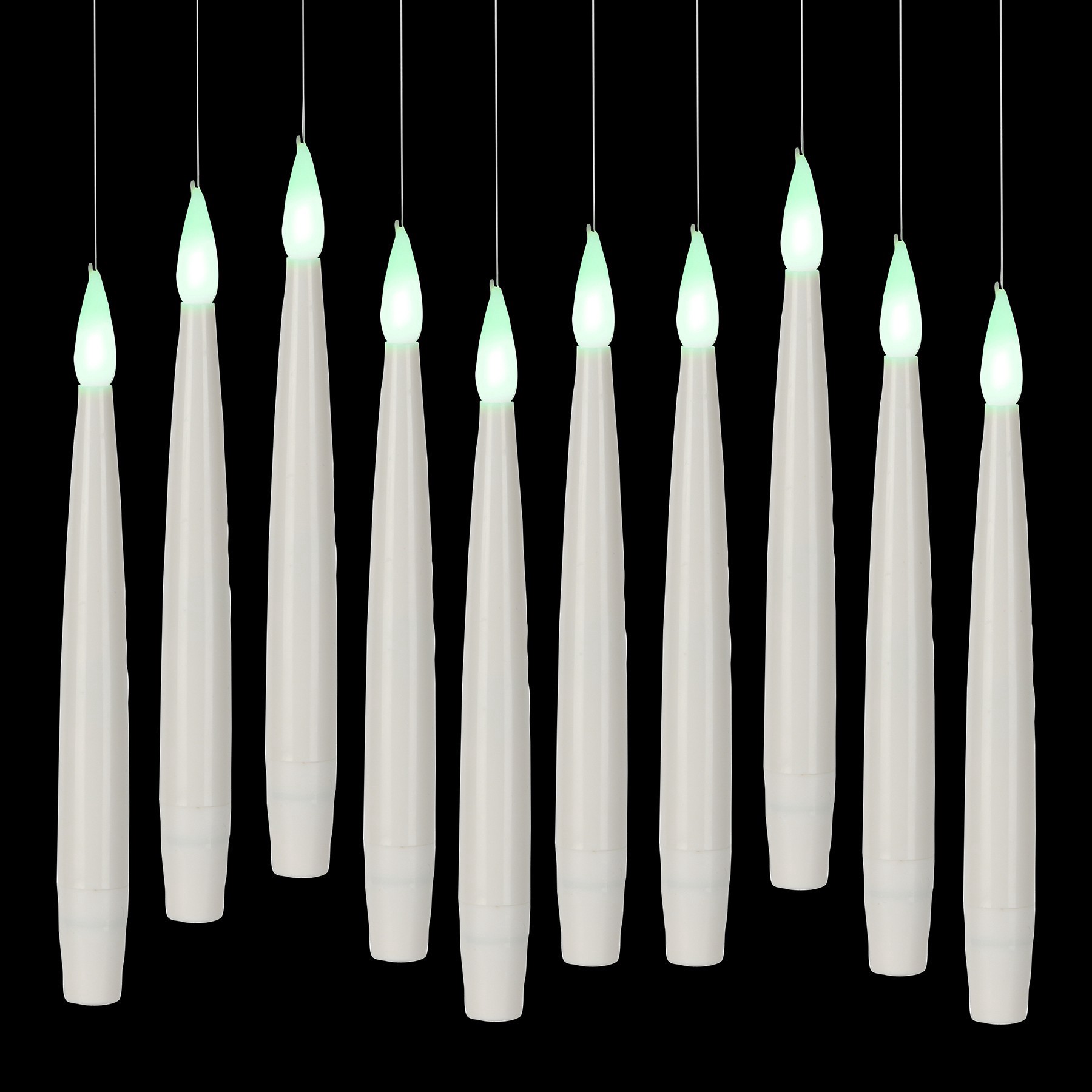 slide 5 of 5, 10ct. Color Changing Led Hanging White Candles With Remote By Ashland, 10 ct