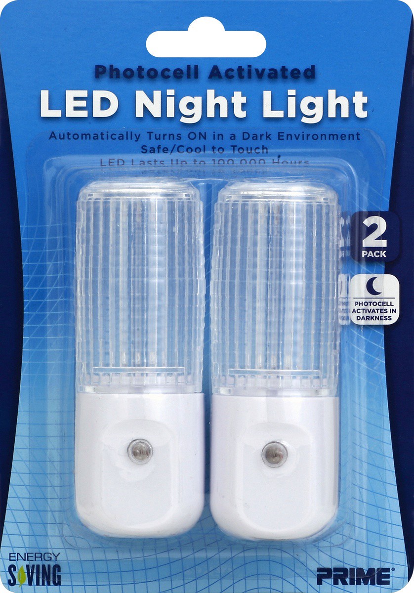 slide 2 of 2, Prime Night Light 2 ea, 2 ct