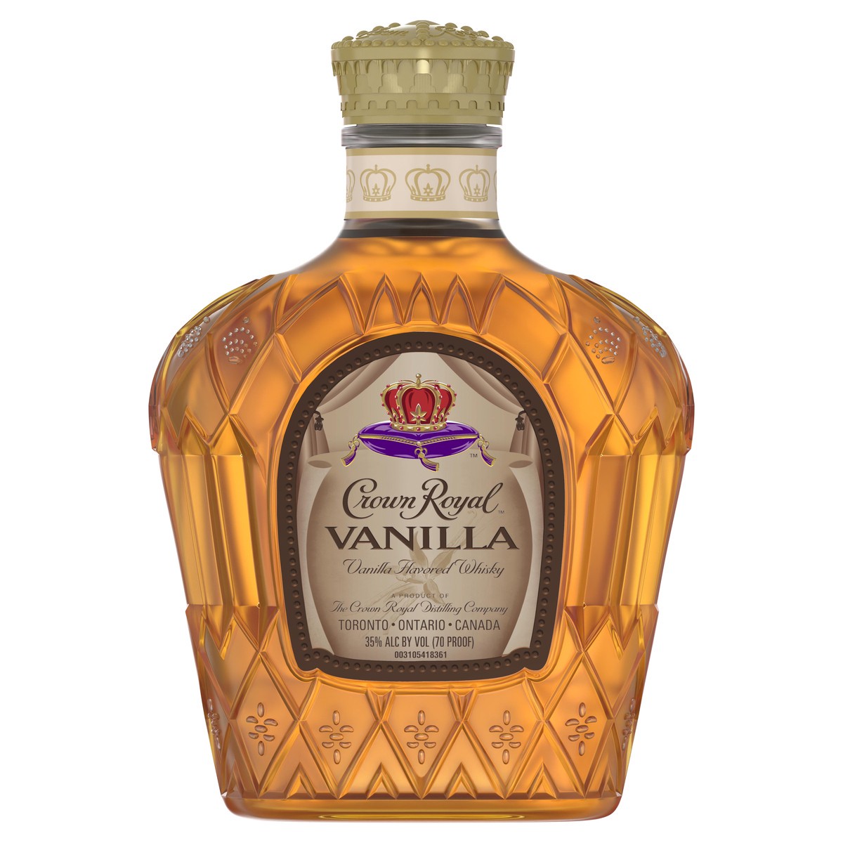 slide 1 of 6, Crown Royal Vanilla Flavored Whisky, 375 ml