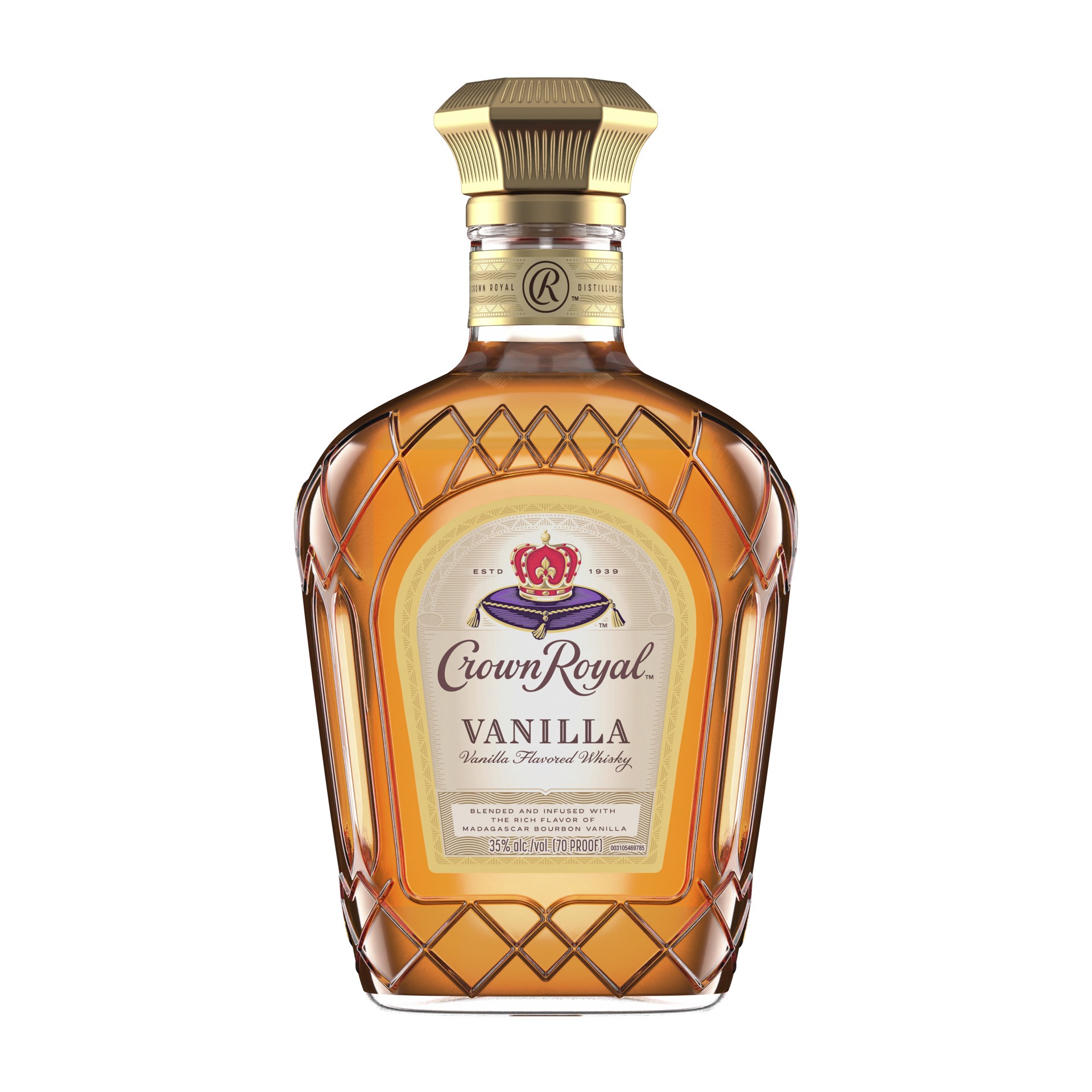 slide 1 of 7, Crown Royal Vanilla Flavored Whisky, 375 mL, 375 ml