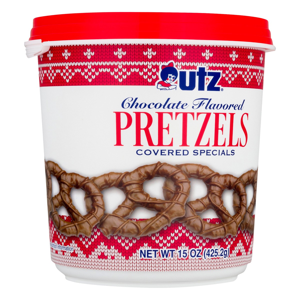 slide 2 of 12, Utz Chocolate Flavored Pretzels 15 oz, 15 oz