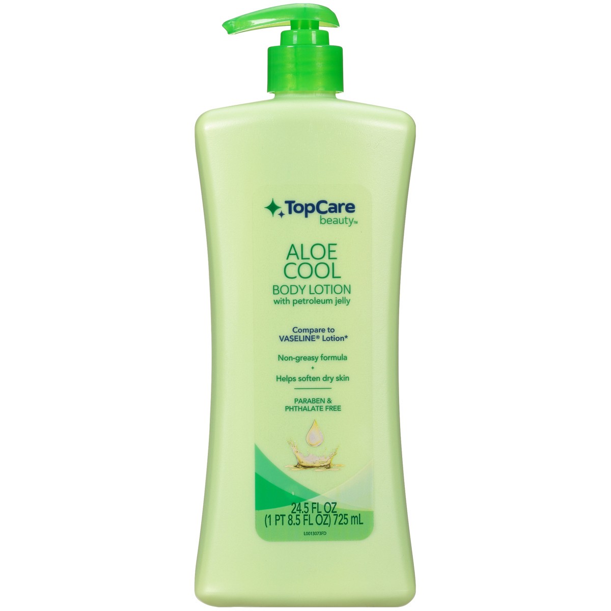 slide 5 of 12, TopCare Aloe Cool Body Lotion With Petroleum Jelly, 24.50 fl oz