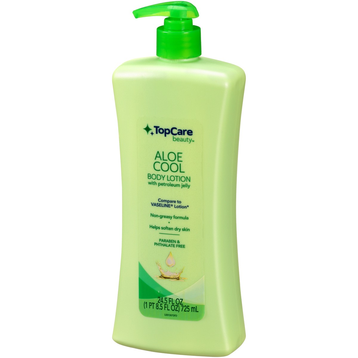 slide 11 of 12, TopCare Aloe Cool Body Lotion With Petroleum Jelly, 24.50 fl oz