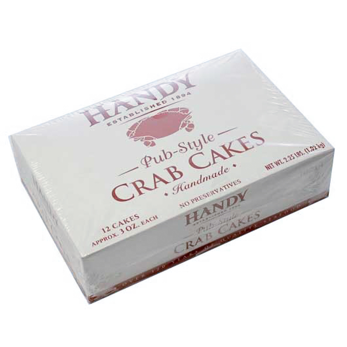 slide 2 of 2, Handy Srs Pub-Style Crab Cakes 3Oz, 3 oz