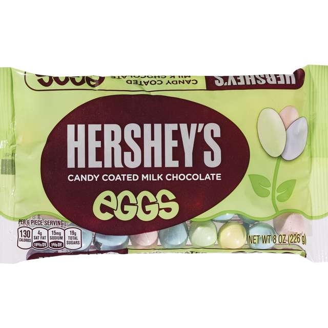 slide 1 of 1, Hershey's Candy Coated Eggs, 1 ct