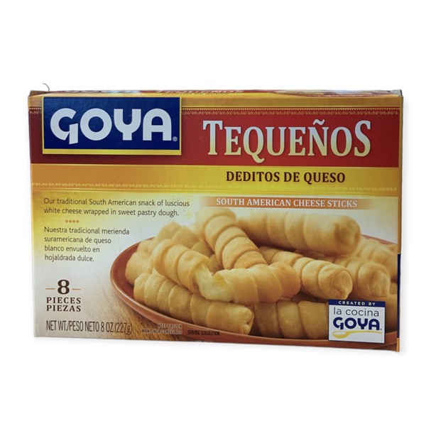 slide 1 of 1, Goya Tequenos South American Cheese Sticks, 8 oz