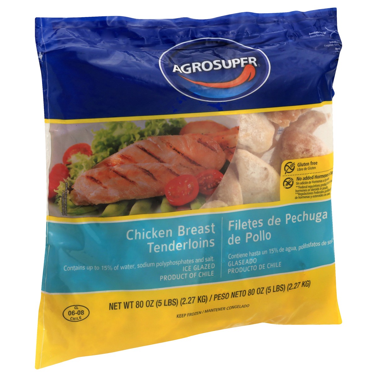 slide 2 of 13, Agrosuper Chicken Breast Tenderloins, 5 lb