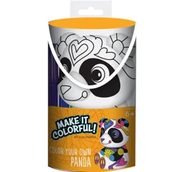 American Crafts Colorbok Color Plush Panda