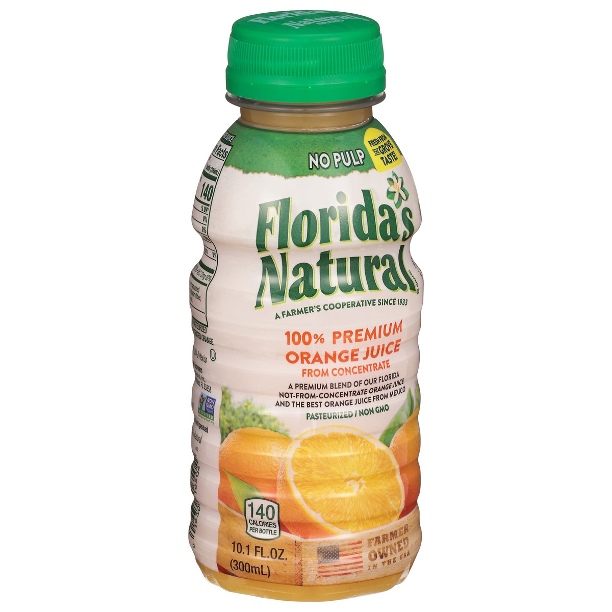 slide 10 of 12, Florida's Natural No Pulp 100% Premium Orange Juice 10.1 fl oz, 10.1 fl oz