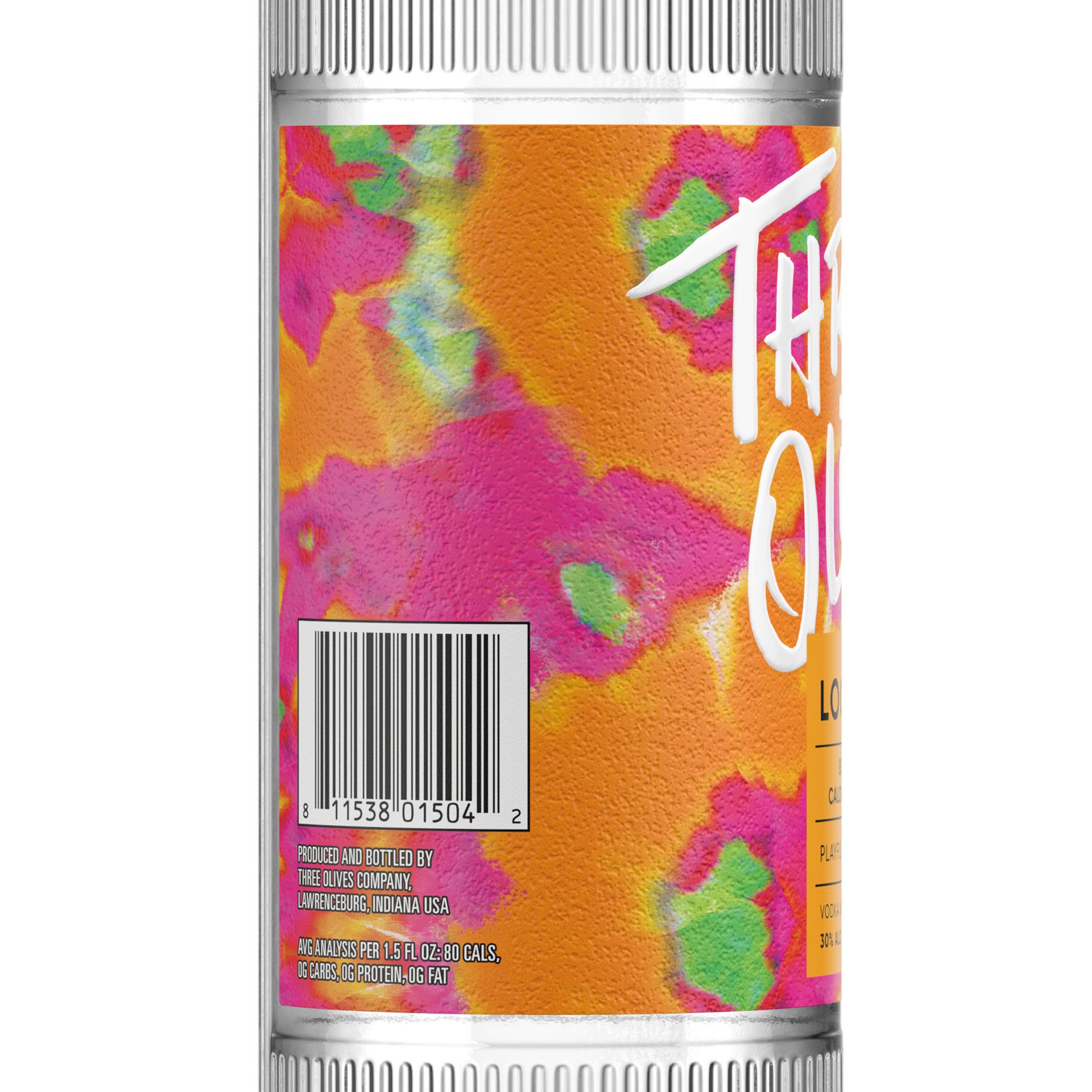 slide 2 of 9, Three Olives Vodka Loopy 60 Proof (1 L), 1 liter