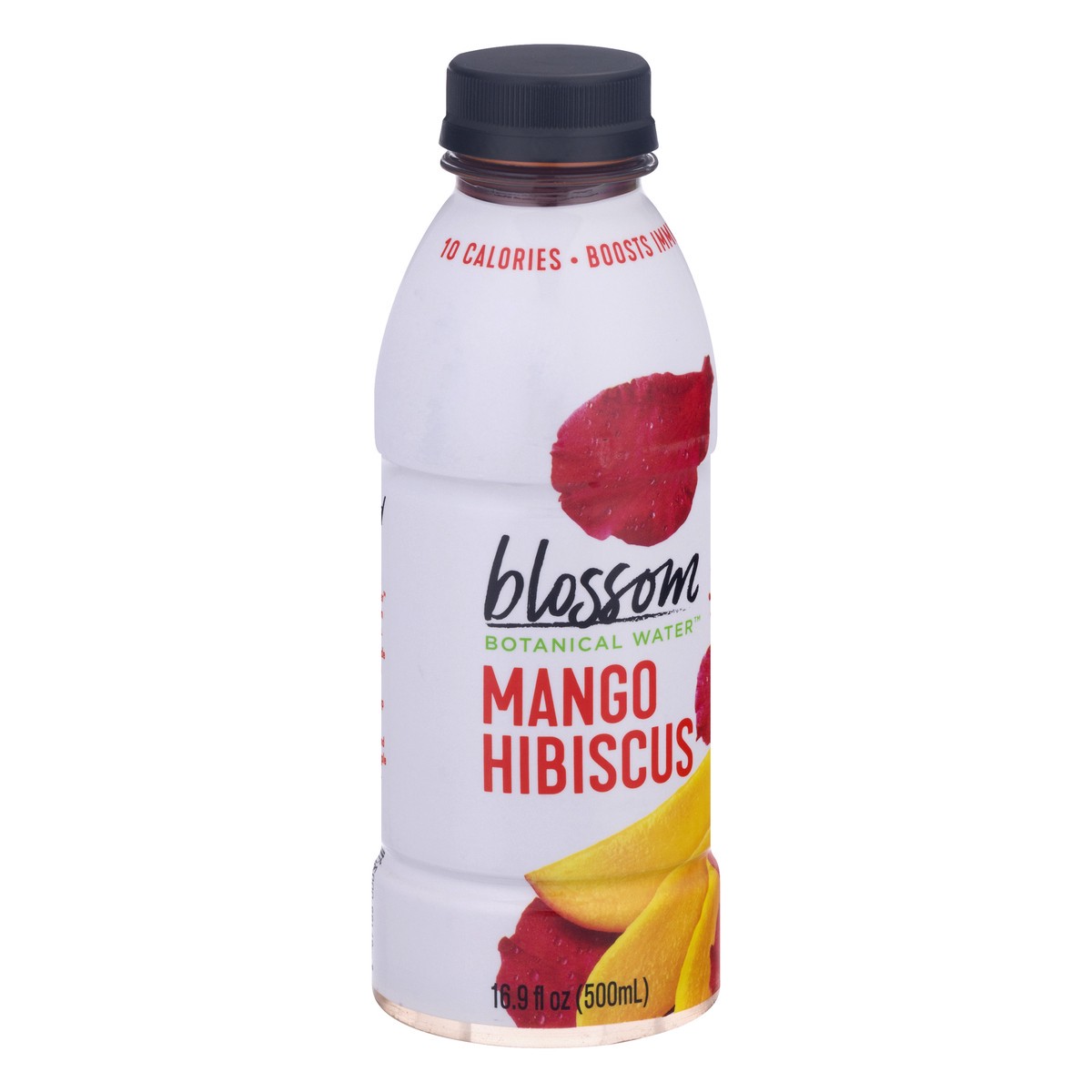 slide 9 of 10, Blossom Water Mango Hibiscus Botanical Water 16.9 oz, 16.9 fl oz