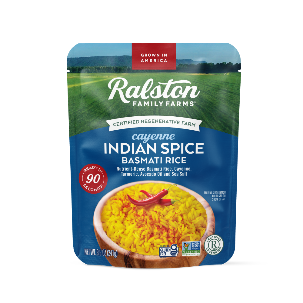 slide 1 of 2, Ralston Family Farms™ Heat & Eat Cayenne Indian Spice Basmati Rice, 8.5 oz