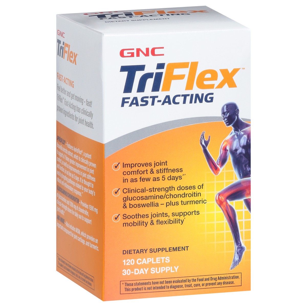 slide 2 of 9, GNC TriFlex™ Fast-Acting, 120 ct