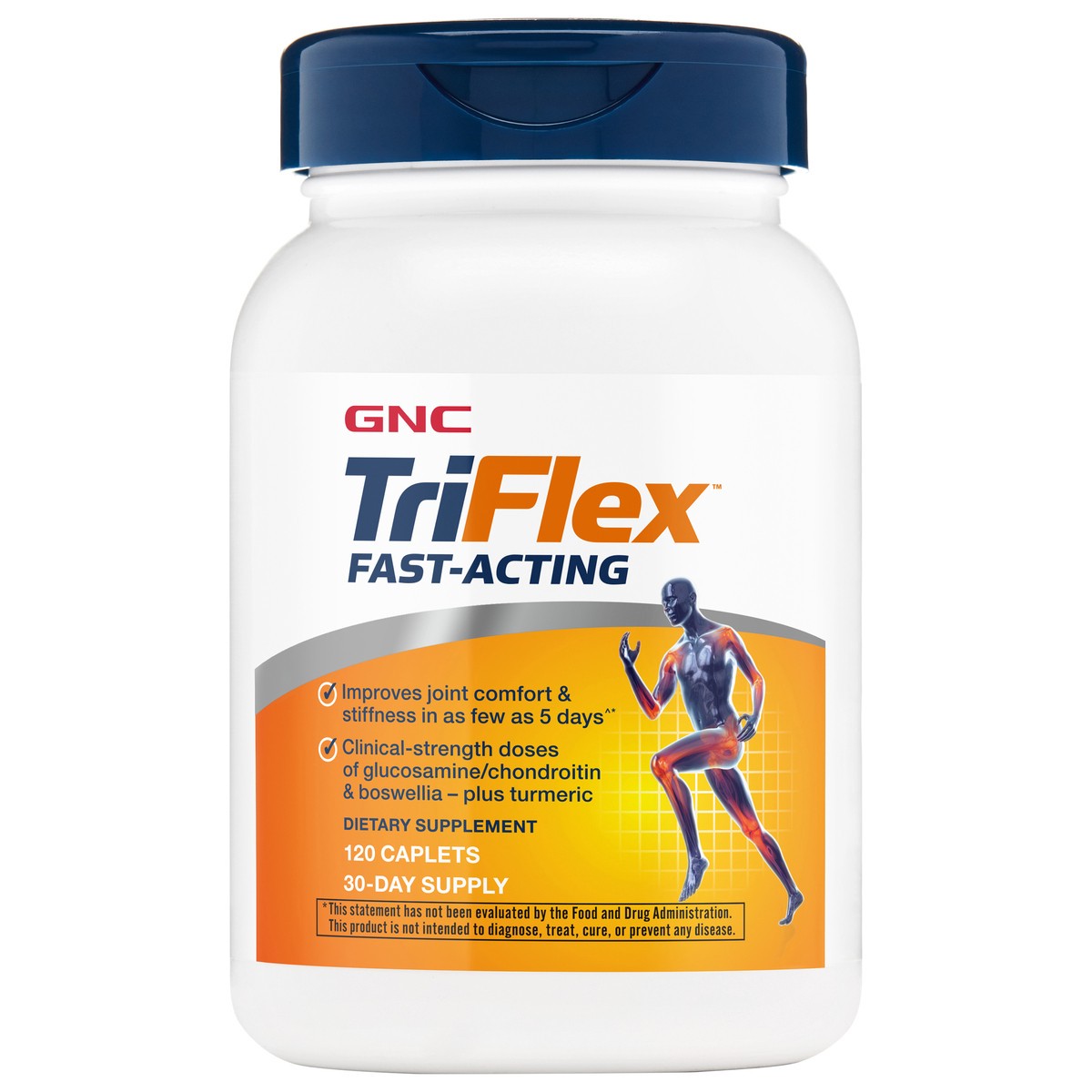 slide 1 of 9, GNC TriFlex™ Fast-Acting, 120 ct