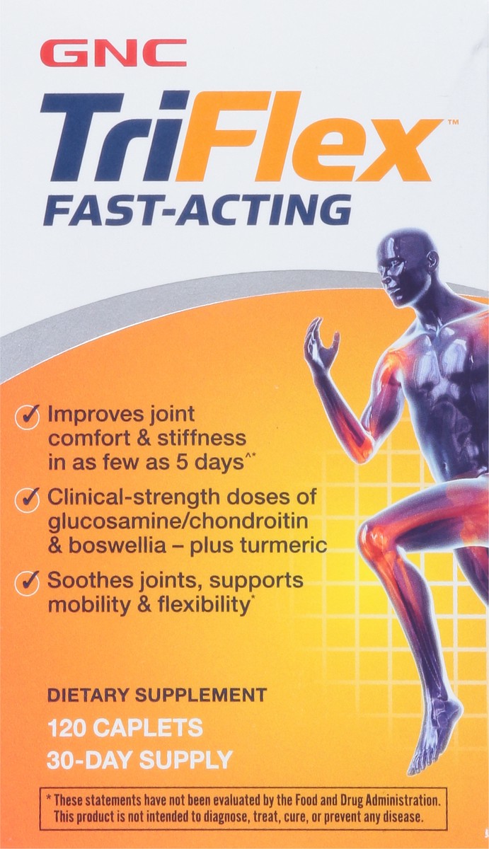 slide 7 of 9, GNC TriFlex™ Fast-Acting, 120 ct