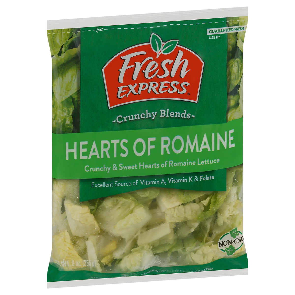 slide 2 of 9, Fresh Express Crunchy Blends Hearts of Romaine 9 oz, 9 oz