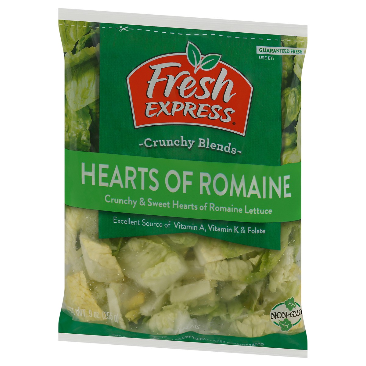 slide 3 of 9, Fresh Express Crunchy Blends Hearts of Romaine 9 oz, 9 oz