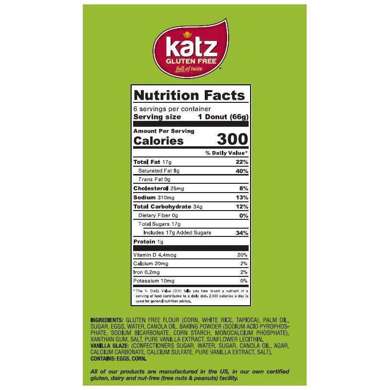 slide 2 of 3, Katz Glazed Donuts, 11.3 oz