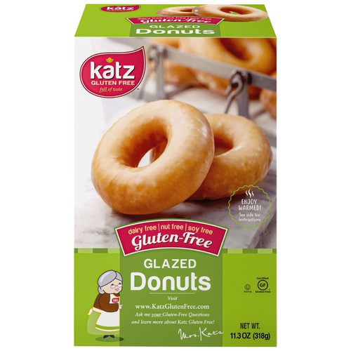 slide 1 of 3, Katz Glazed Donuts, 11.3 oz