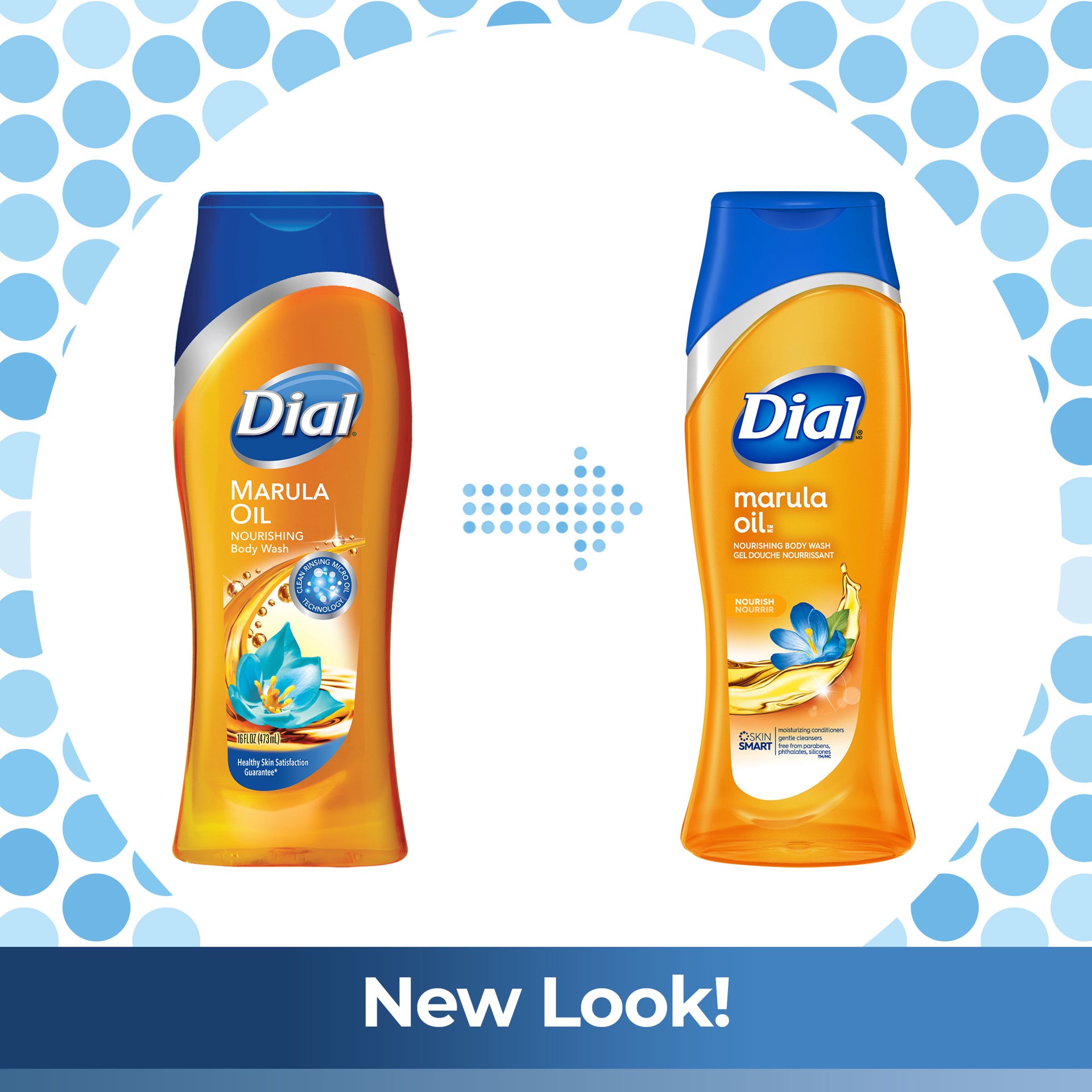 slide 2 of 6, Dial Body Wash, Marula Oil, 21 fl oz, 21 fl oz