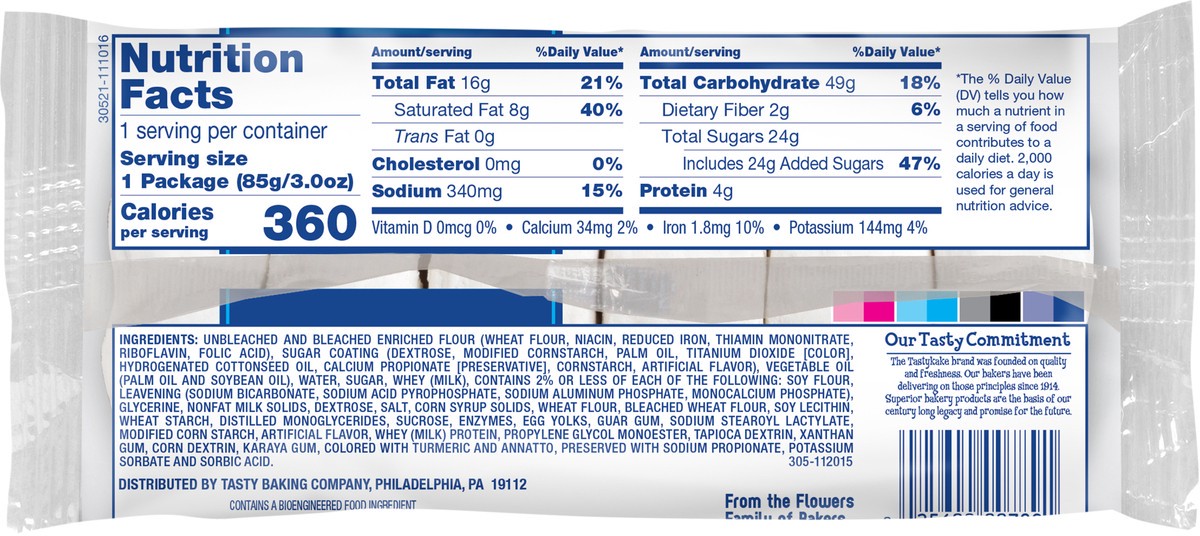 slide 2 of 12, Tastykake Powdered Sugar Mini Donuts, Powered Donuts, 6 Count, 6 ct