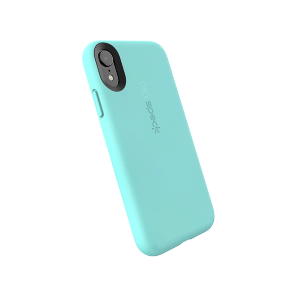 slide 1 of 1, Speck Case for iPhone XR, CandyShell Fit, Zeal Teal, 1 ct